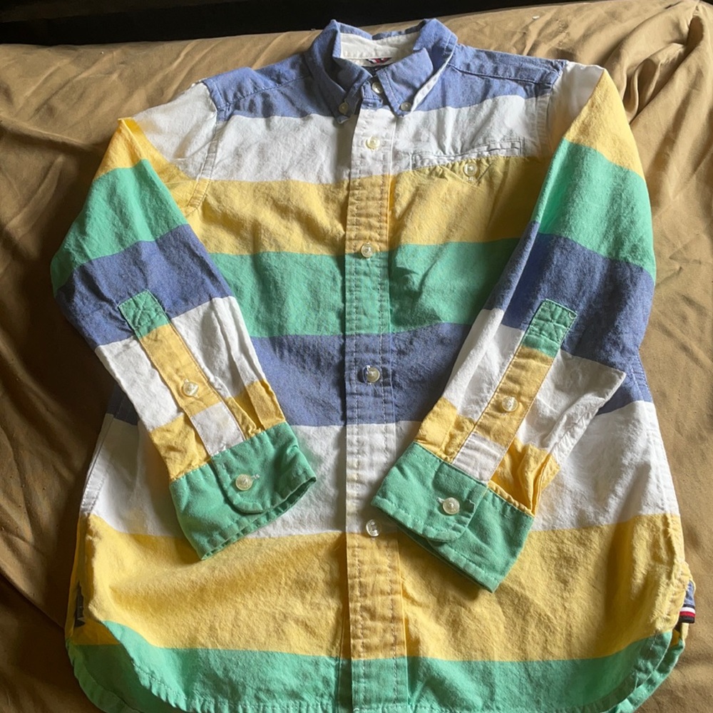 Boys button down.